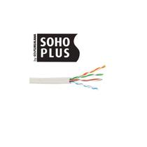 Cabo de Rede Cat5e Soho Plus Branco 50 metros + 20 Rj45 Cat5e + 20 capa snap - FURUKAWA