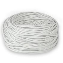 Cabo de Rede CAT6 100 Metros 100m Branco Rolo UTP Ethernet Crimpado 23AWG Pronto