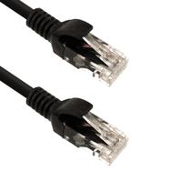 Cabo de rede cat6 1,5 metros preto patch cord pc-eth6u15bk
