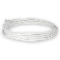 Cabo de Rede CAT6 3 Metros 3m Branco Rolo UTP Ethernet Crimpado 23AWG Pronto