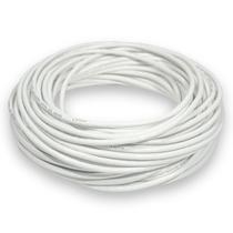 Cabo de Rede CAT6 30 Metros 30m Branco Rolo UTP Ethernet Crimpado 23AWG Pronto