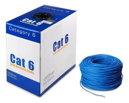 Cabo De Rede Cat6 300 Metros Ethernet Lan Giga 10/1000 MFL