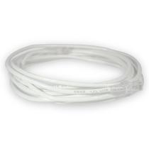 Cabo de Rede CAT6 5 Metros 5m Branco Rolo UTP Ethernet Crimpado 23AWG Pronto
