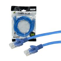 Cabo de Rede Cat6 até 1 Gigabit 1000Mbps 2 Metros com RJ45