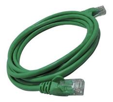Cabo De Rede Cat6 Com 2,5 Metros Verde Internet Repetidor Nf