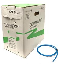 Cabo de Rede Cat6 Commscope Netconnect 20m - 20 metros Azul