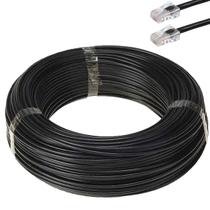 Cabo De Rede Cat6 Furukawa Anatel Montado 30 Metros Preto