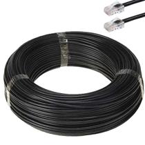 Cabo De Rede Cat6 Furukawa Anatel Montado 50 Metros Preto