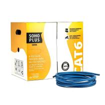 Cabo De Rede Cat6 Furukawa Sohoplus ul - 70 Metros Cabo De Rede Cat6 Furukawa Sohoplus ul - 70 Metros