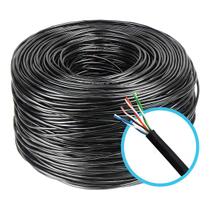 CABO DE REDE (CFTV) 4x24 AWG COBRE CAT5-E ANTICHAMA 50M - CLICK CABOS