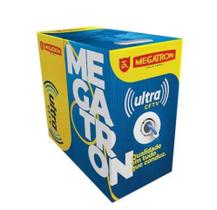 Cabo de Rede CFTV Alarme 24AWG ULTRA ALARM Megatron 4 Pares Preto - 2790 - Caixa com 300 Metros
