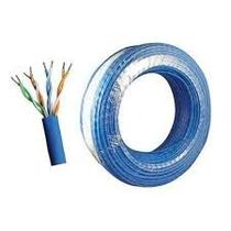 Cabo De Rede Cftv Cat5e Azul - Rolo Com 100 MetrosOFERTA