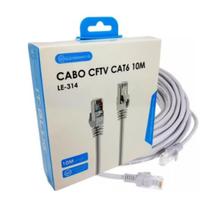 Cabo de Rede CFTV CAT6 10 Metros LE-314