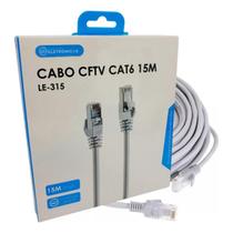 Cabo de Rede CFTV CAT6 15 Metros LE-315
