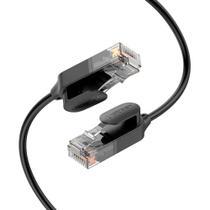 Cabo de Rede de Alta Velocidade Ugreen Cat 6A Utp Ethernet 10Gbps Rj45 3 Metros NW122 Preto