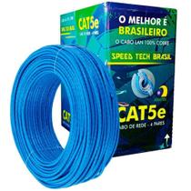 Cabo de rede e cftv CAT5e 100% cobre 305m - DRTech STB