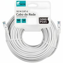 Cabo de Rede eFacini Branco CAT6 Furukawa 100% Cobre, Anatel 90 Metros Cabo de Rede eFacini Branco CAT6 Furukawa 100% Cobre, Anatel 90 Metros