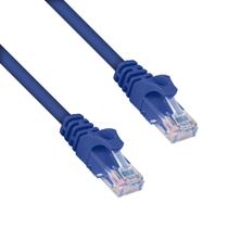 Cabo de Rede Ethernert RJ45 Com 5 Metros Cat5e Azul Reforçado MBTech MB81036