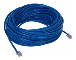 Cabo De Rede Ethernet Azul Internet Tamanho:5M - CasesSP Cabo De Rede Ethernet Azul Internet Tamanho:5M - CasesSP