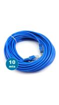 Cabo de Rede Ethernet CAT6 10 Metros com Conector RJ45 Cabo LAN para Gamer, PC etc. Alta Velocidade Reforçado