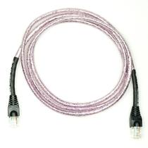 Cabo de Rede Ethernet CAT6 Revestido em Tecido Colorido - 5 Metros