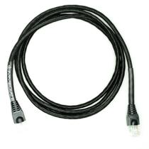 Cabo de Rede Ethernet CAT6 Revestido em Tecido Preto - 15 Metros Cabo de Rede Ethernet CAT6 Revestido em Tecido Preto - 15 Metros