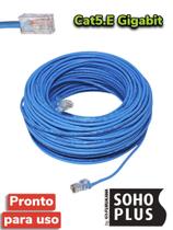 Cabo De Rede FURUKAWA 25 Metros 100% Cobre CAT5E Internet Pronto Pra Uso