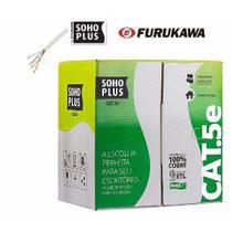 Cabo De Rede Furukawa BRANCO Cat 5e Caixa 305 Metros