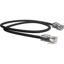 Cabo De Rede Furukawa Patch Cord U/UTP CAT.5e CMX RJ45 2.5m T568A - Preto