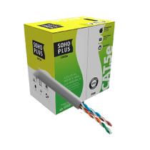 Cabo de Rede Furukawa Soho Plus UUTP CAT.5E 24AWG CMX 305m Cinza