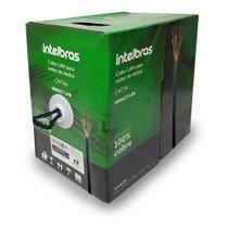 Cabo De Rede Impact Lan Cat5e 4p Azul Intelbras 305m