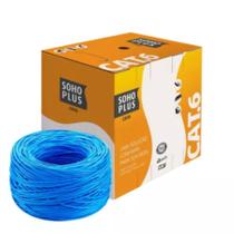 Cabo De Rede Internet 305m Furukawa Soho Plus Cat6 Azul