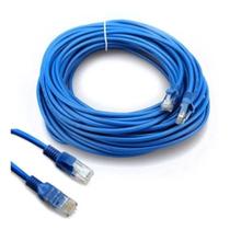 Cabo de Rede Internet Lan RJ 45 Azul 30 Metros - New Day Cabo de Rede Internet Lan RJ 45 Azul 30 Metros - New Day