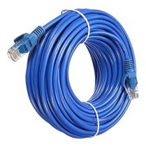 Cabo De Rede Internet Patch Cord Rj 45 Cat5 15 Metros