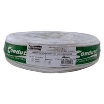 Cabo de Rede Lan Internet UTP Cobre CAT5E Branco 100m Conduti