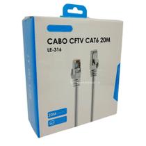 Cabo De Rede Lan Rj45 20 Metros Cat-6 - IT-BLUE Cabo De Rede Lan Rj45 20 Metros Cat-6 - IT-BLUE