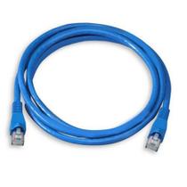 Cabo de Rede Montado Patch Cord, 5 m, Azul, RJ/RJ 568B - Interneed