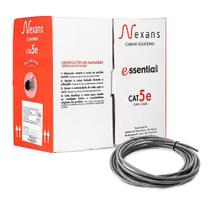 Cabo De Rede Nexans Cat5E Cinza - 40 Metros