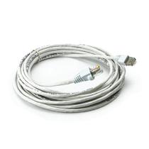 Cabo De Rede Nexans Cat5E Montado Branco - 30 Metros