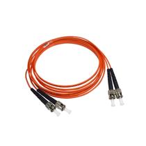 Cabo de Rede Óptico Duplex Multimodo 2,5 Metros ST / ST MM 62,5/125 Laranja