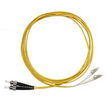 Cabo de Rede Óptico Multimodo Duplex MM ST/LC (50/125) Amarelo 2,5 Metros