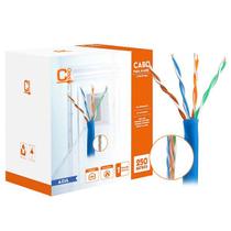 Cabo de Rede para Alarme Multicores 8 Vias Rolo com 250 Metros 017-2220 Connectpro