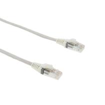 Cabo de Rede Patch Cord Cat.5e 2m Montado Cinza