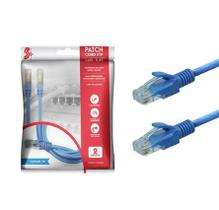 Cabo de rede patch cord cat.6 2.0mt azul 5+ 018-1087