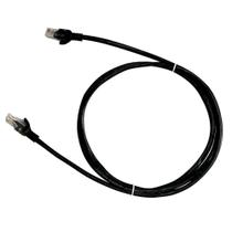 Cabo de Rede Patch Cord CAT.6 Plus Cable,10m, Preto - PC-ETH6U100BK