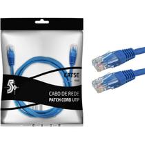 Cabo De Rede Patch Cord Cat5E Ftp 2M Azul Cabo De Rede Patch Cord Cat5E Ftp 2M Azul