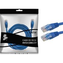 Cabo De Rede Patch Cord Cat5E Utp 10M Azul