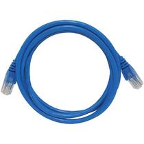 Cabo de rede patch cord cat6 1.5mt azul seccon com anatel