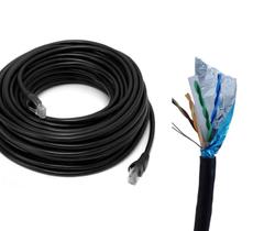 Cabo De Rede Patch Cord Cat6 50 Metros 50m Cat 6 Blindado - CaboMix