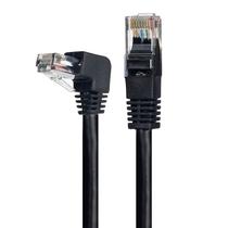 Cabo de Rede Patch Cord Cat6 com Plug de 90º Graus para Baixo